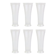 Supermom Plastic Faluda Matt Glass Set (300ml  6 Pc)